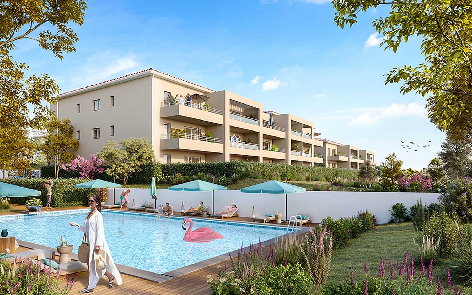 Terrasse vue mer Palasca